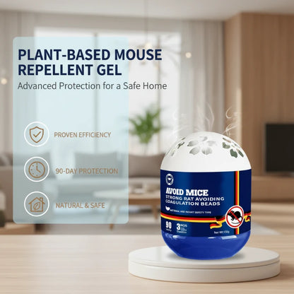 MintShield™ Plant-Based Mouse Repellent Gel | Peppermint & Chili Formula
