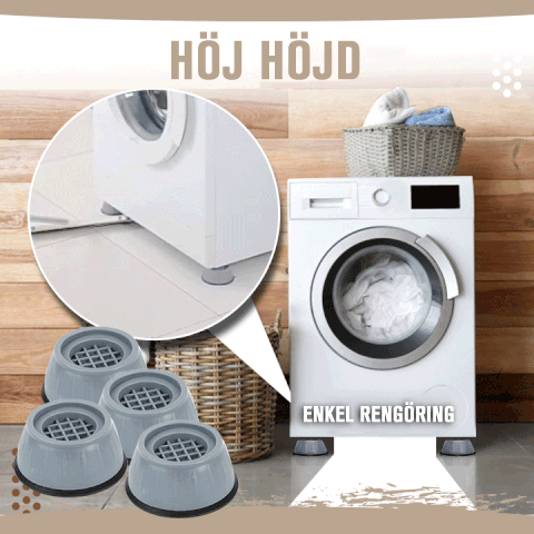 ANTI-VIBRATION PADS FOR WASHING MACHINE - 4 PCS